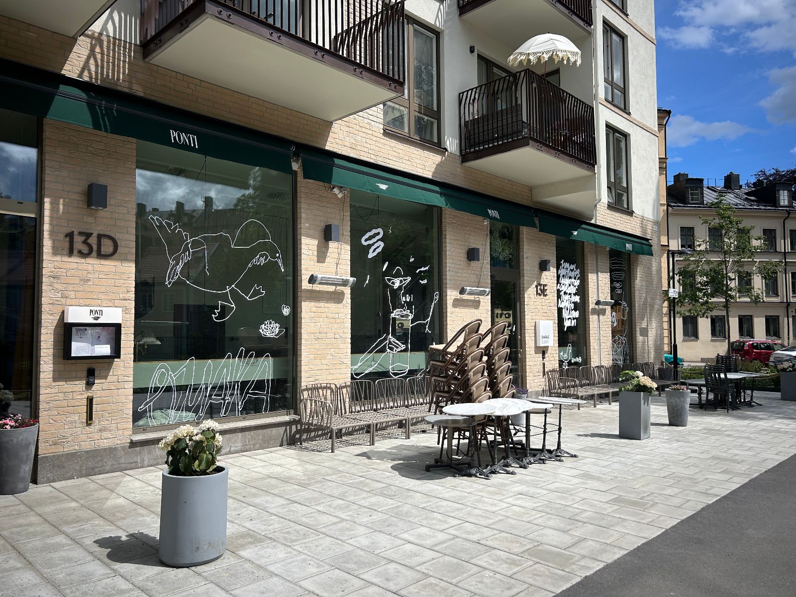 Fönsterdekor till Ponti & Omaka Ölbar – PS-projekt
